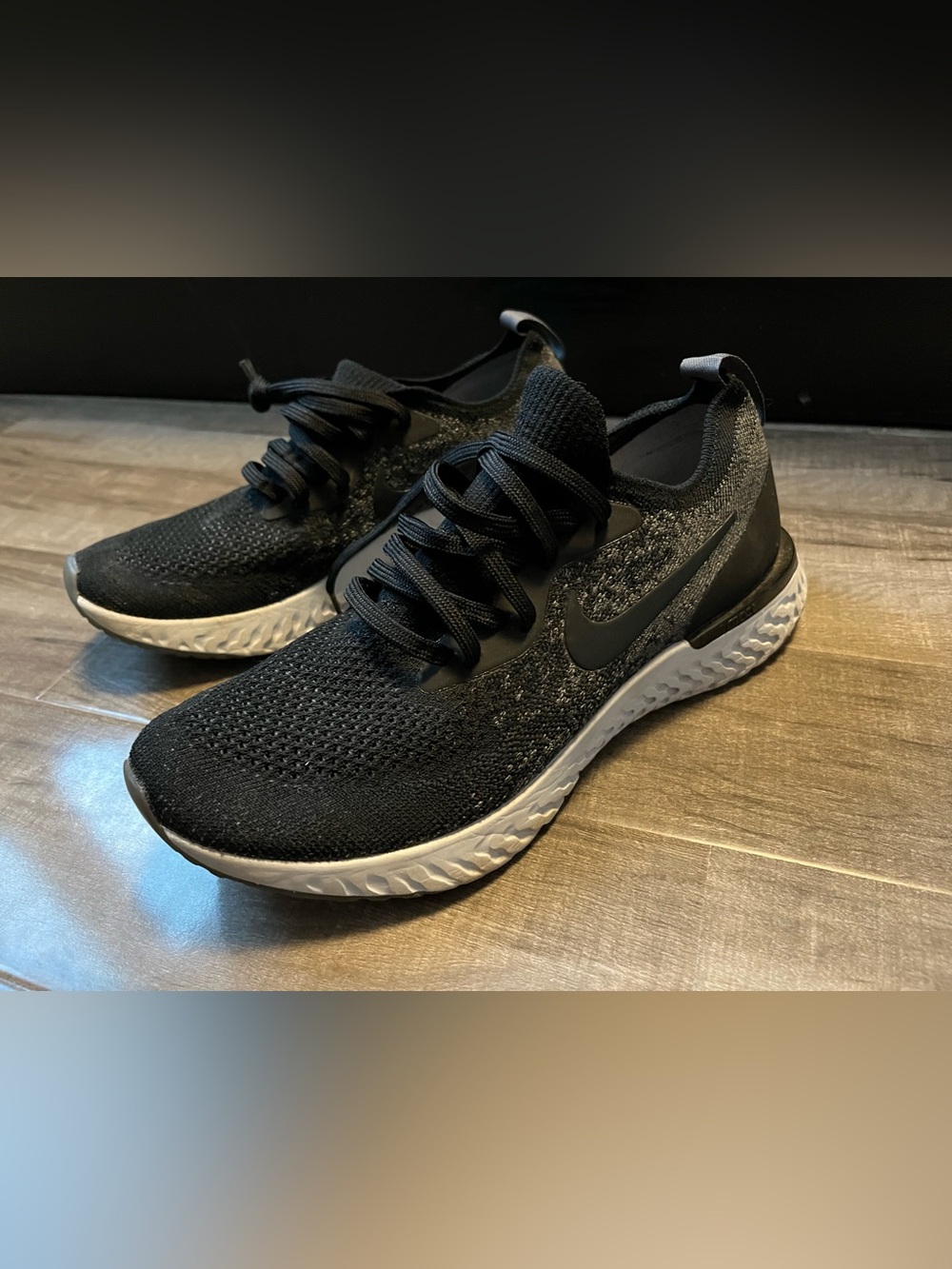 Nike epic react running shoes size 6Y